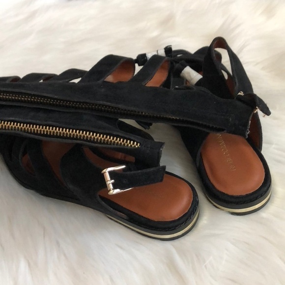 Rebecca Minkoff Summer Tall Gladiator Sandal Black - Picture 6 of 8